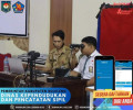 Pelaksanaan pelayanan perekaman E-KTP dan pendaftaran Identitas Kependudukan Digital di SMKN 2 Singaraja