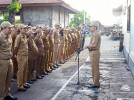 Apel Pagi Di Dinas Kependudukan Dan Pencatatan Sipil Kabupaten Buleleng - Senin, 29 April 2024