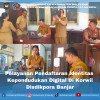 Pendaftaran Identitas Kependudukan Digital di Korwil Disdikpora Banjar - Senin, 10 Juni 2024