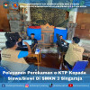 Pelayanan Sidakep Perekaman e-KTP Kepada Siswa/Siswi Di SMKN 3 Singaraja - Jumat, 7 Juni 2024