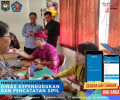 Pelayanan Pendaftaran Identitas Kependudukan Digital (IKD) di Kantor Kementerian Agama Kabupaten Buleleng.