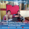 Pelayanan Sidakep Perekaman e-KTP Kepada Warga Di Desa Kaliasem Kecamatan Banjar - Kamis, 4 April 2024